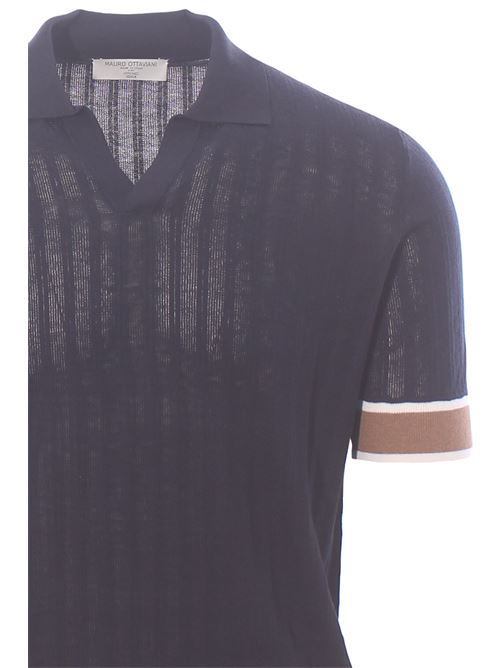 silk and cotton polo skipper MAURO OTTAVIANI | CTS24851CTS305